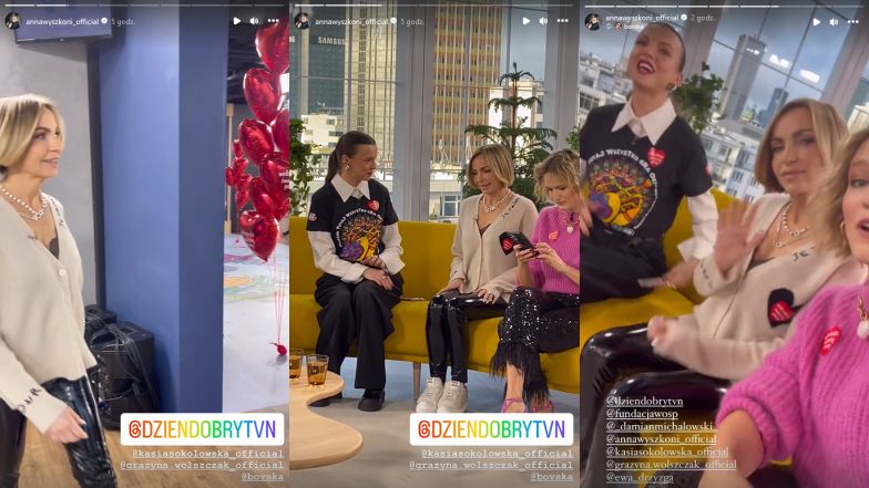 Odmieniona Anna Wyszkoni w "Dzień Dobry TVN"