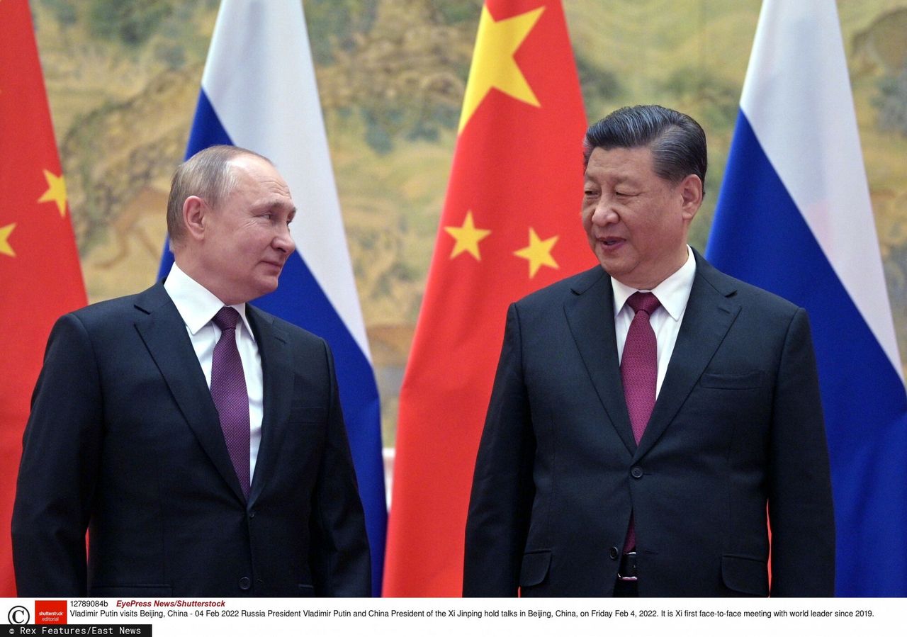 Chiny wzywają Rosję do negocjacji. Xi Jinping rozmawiał z Władimirem Putinem