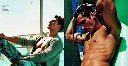 Ciacho Tygodnia: supermodel David Gandy (ZDJĘCIA)
