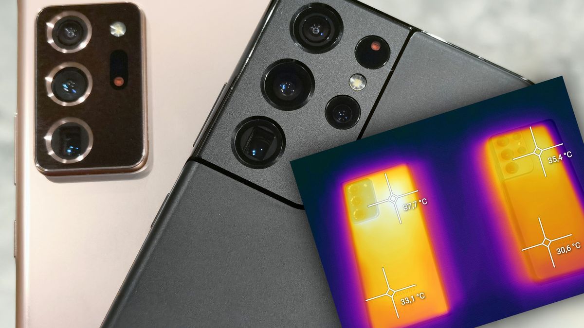 Sprawdziłem, czy Samsung Galaxy S21 Ultra z Exynosem 2100 się przegrzewa 1