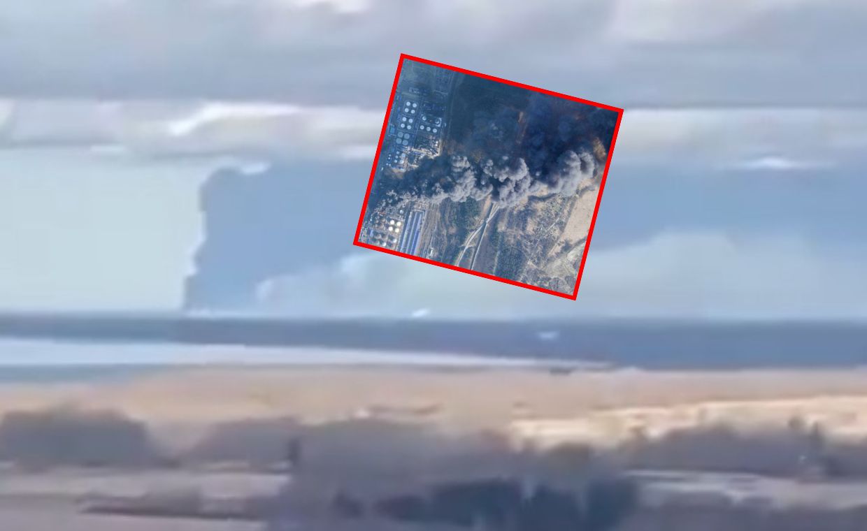 "Nieprawda". Tak Ukraińcy zaatakowali rosyjskie porty