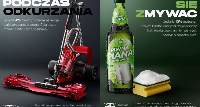 Centrum Praw Kobiet w zaczepnej kampanii o podziale obowiązków domowych