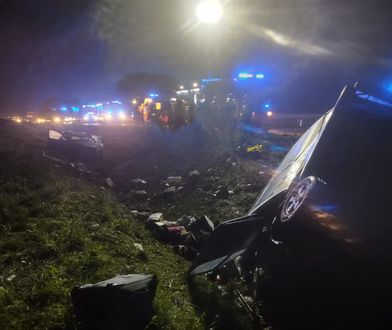 Małopolska. Wypadek na A4. 13 osób rannych
