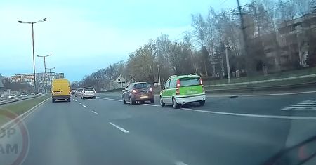 Wyścig o buspas w Krakowie. Sceny niczym z filmu akcji