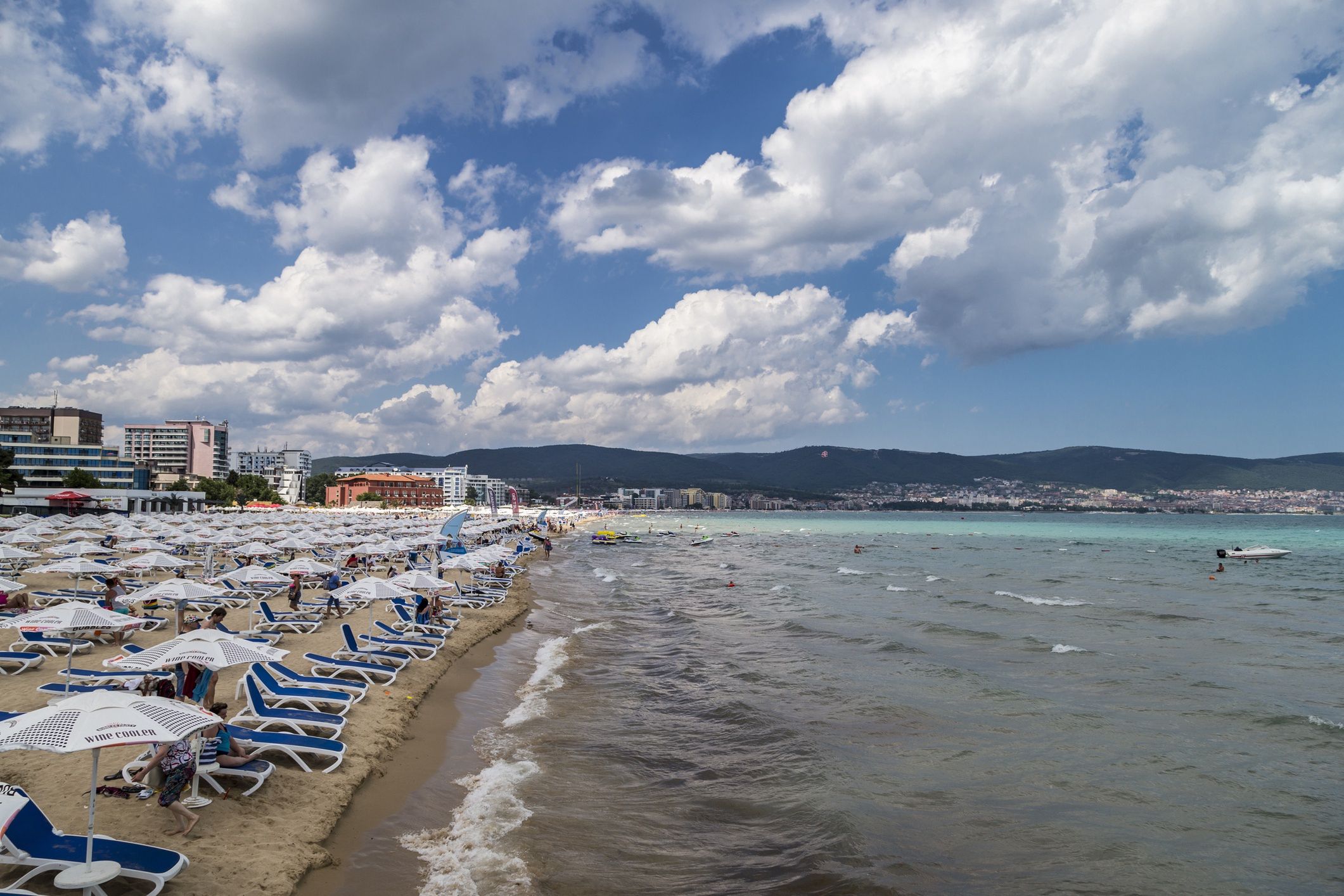 Plaże Bułgarii są piękne i wyposażone w dobrą infrastrukturę