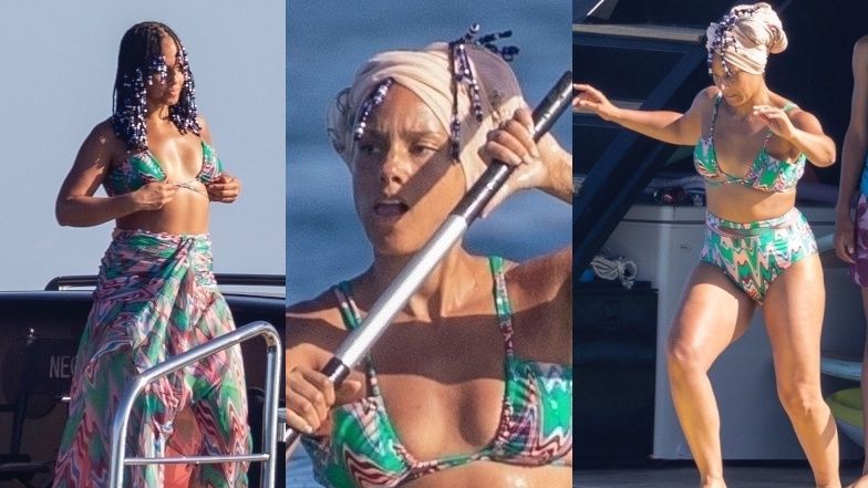 Alicia Keys korzysta z życia na jachcie w Meksyku