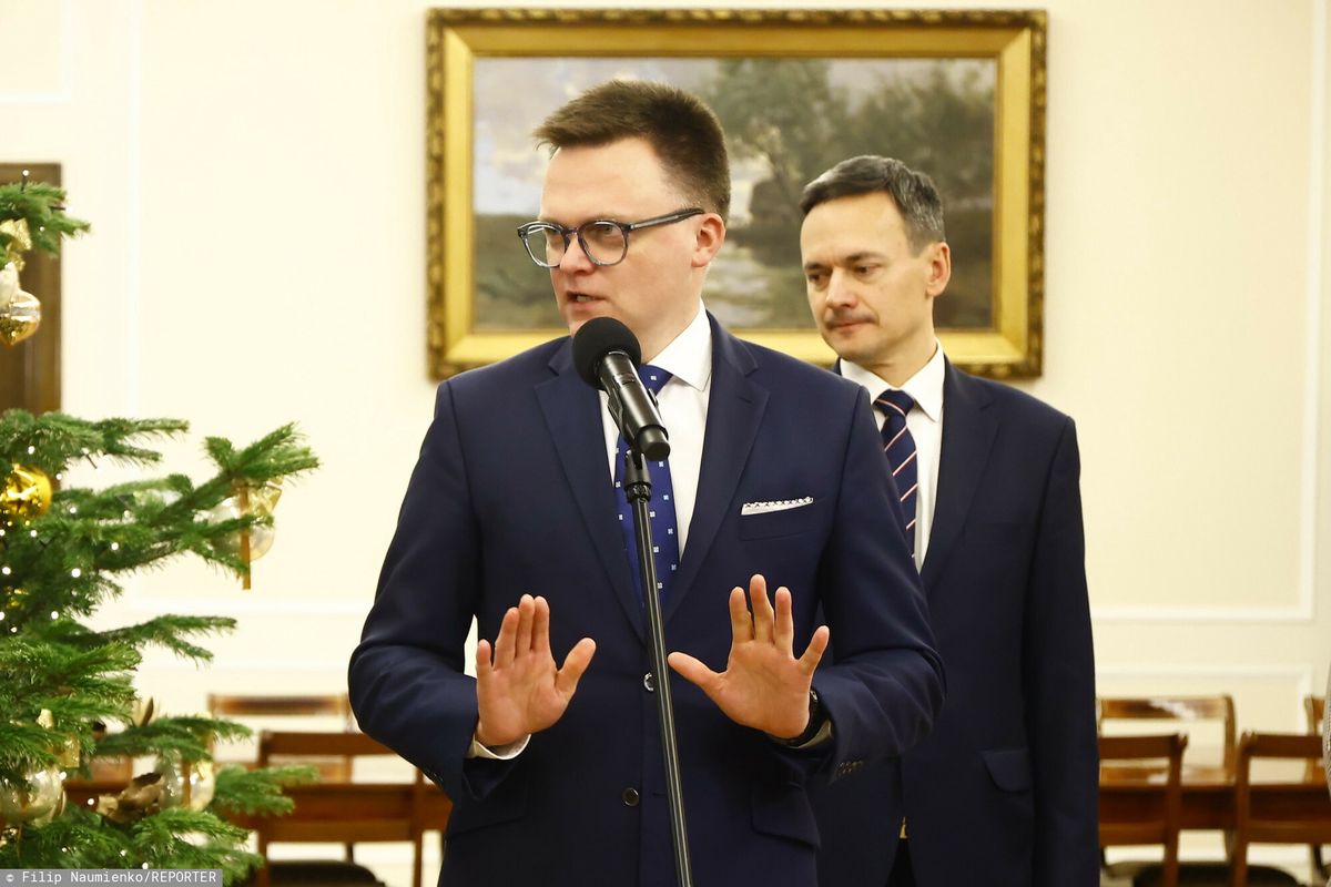 "Wypłacamy wynagrodzenia". Marszałek Hołownia zdumiony odkryciem w budżecie