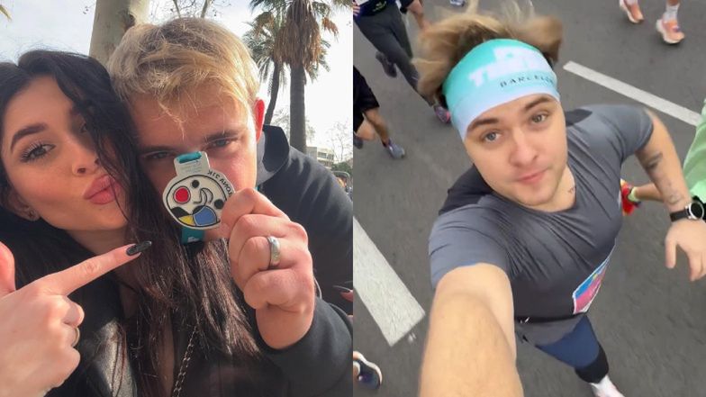 Kevin Mglej po raz pierwszy w życiu przebiegł półmaraton