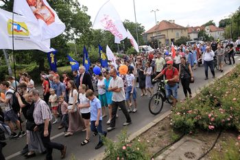 Marsz dla Życia 2025. Uczestniczy przejdą ulicami Poznania