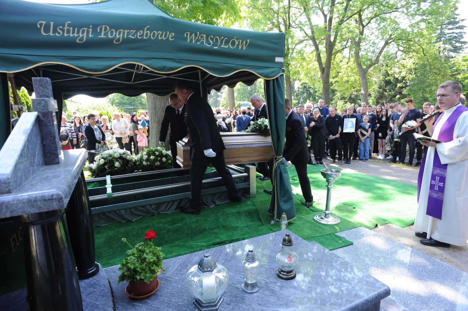 Pogrzeb 18-letniej Magdy