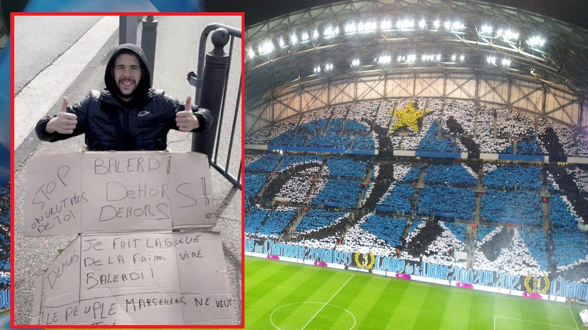 Kibic zamanifestował przed stadionem w Marsylii