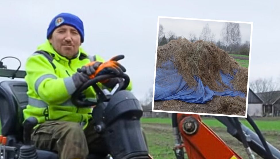 Andrzej z Plutycz pokazał, co trzyma pod plandeką. Fala komentarzy