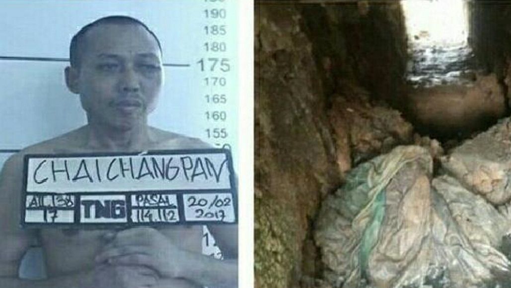 37-letni Cai Changpan uciekł z więzienia kanalizacją. 