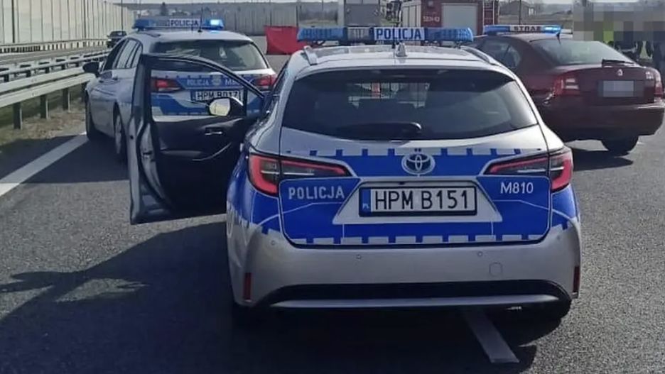 Do wypadku, w którym śmierć na miejscu poniósł motocyklista, dos