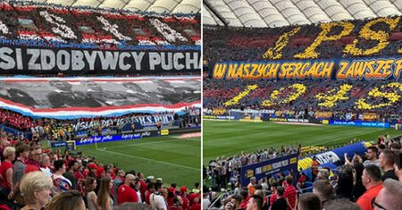 Finał Pucharu Polski. Wyjątkowe oprawy kibiców