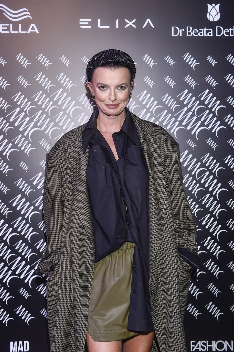 Katarzyna Sokołowska na pokazie MMC