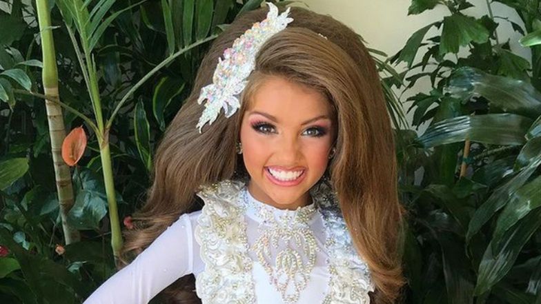 Zwyciężczyni dziecięcych konkursów piękności bez makijażu jest nie do poznania