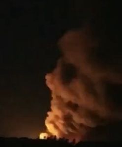Eksplozje na Krymie. Na nagraniach słup ognia i kłęby dymu