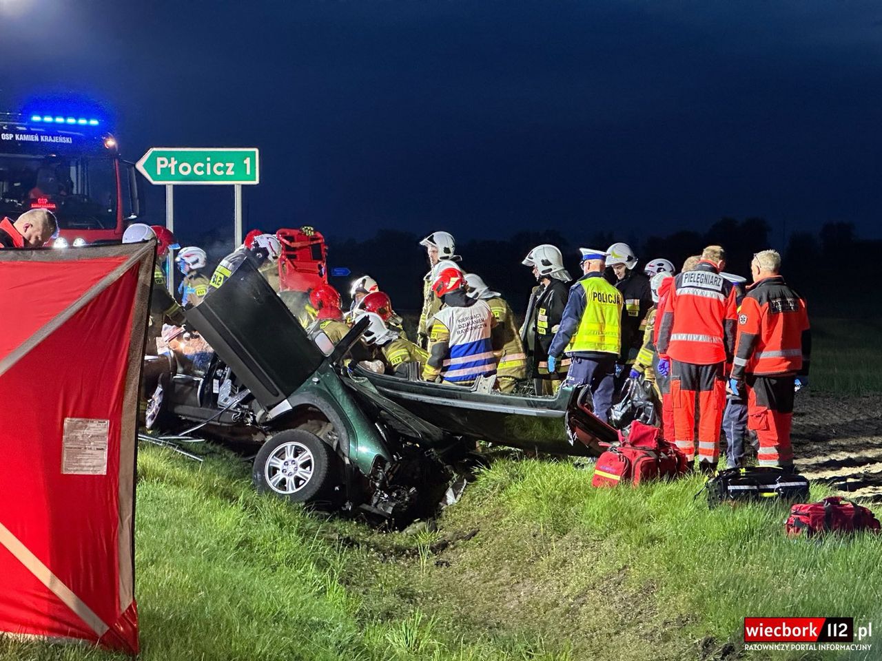 Tragiczny wypadek. Są ofiary śmiertelne