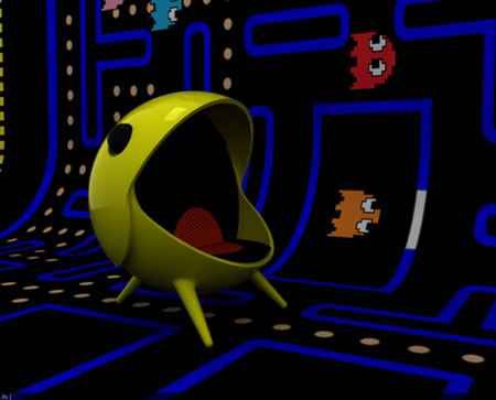 Fotele inspirowane Pac-Manem 3