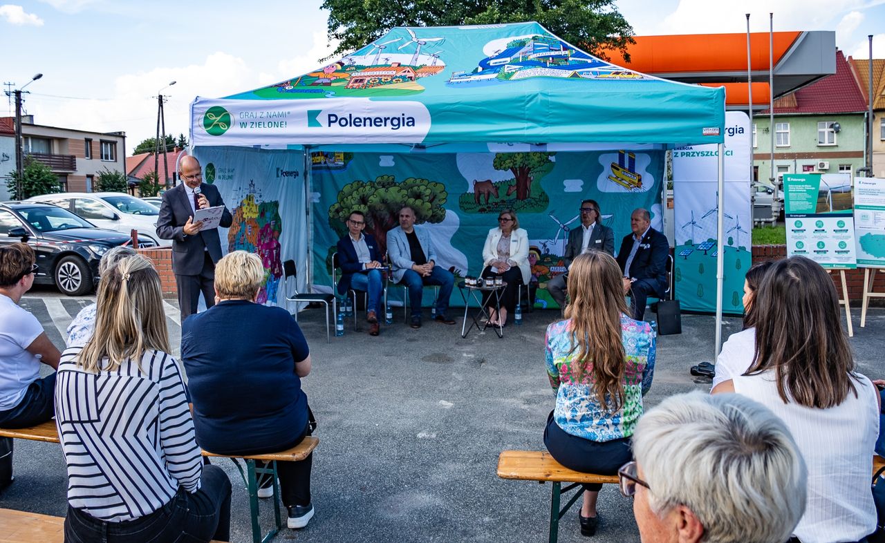 Debata Polenergii w Wysokiej i rozmowy z mieszkańcami
