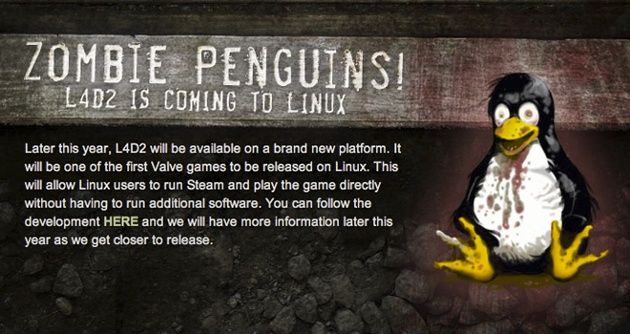left 4 dead l4d2 gra steam valve wersja linux