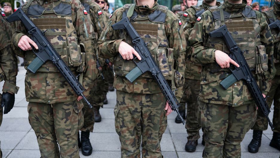 Reporter archiwum 2024 03
23.03.2024 Wroclaw , Swieto 16. Dolnoslaskiej Brygady Obrony Terytorialnej n/z karabin bron  fot. P.Dziurman/REPORTER
PIOTR DZIURMAN/REPORTER