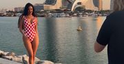 Znowu to zrobiła. Chorwacka piękność szokuje Katarczyków