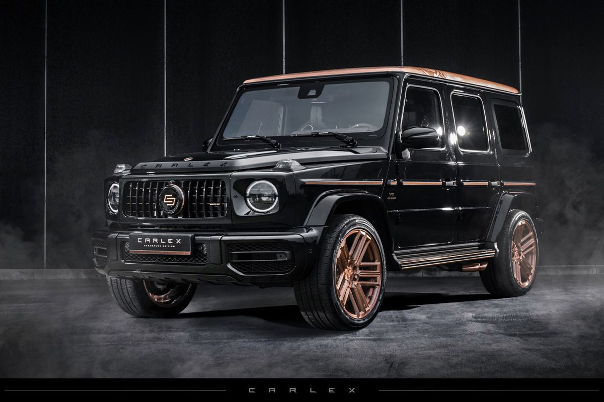 Mercedes-AMG G63 Steampunk Carlex Design - jedyny w swoim rodzaju