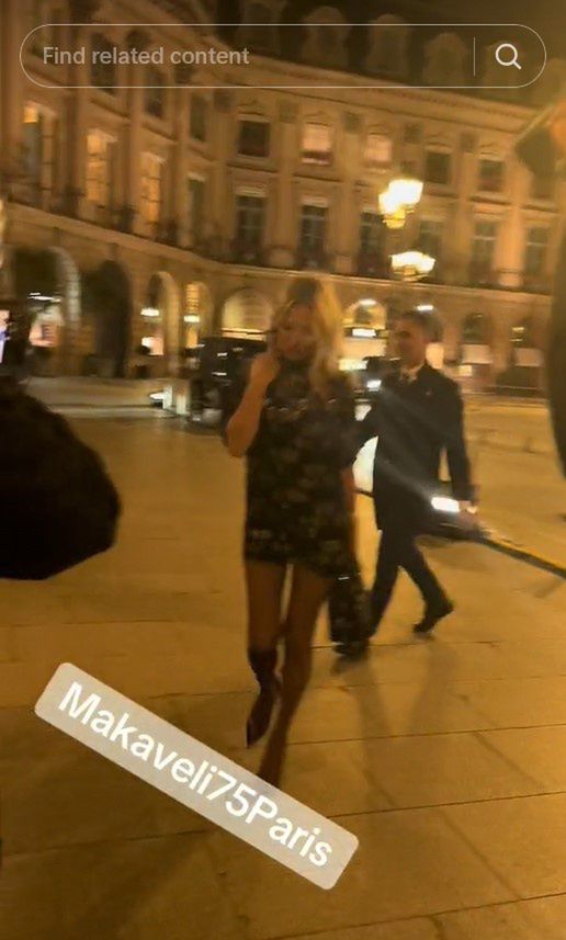 Kate Moss w drodze do hotelu