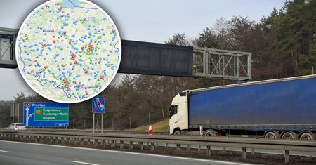 Tu stoją fotoradary. Jest dokładna mapa