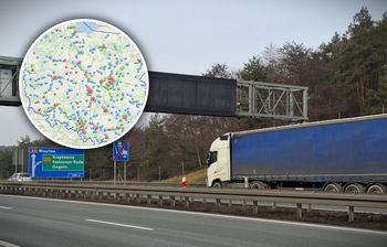 Tu stoją fotoradary. Jest dokładna mapa