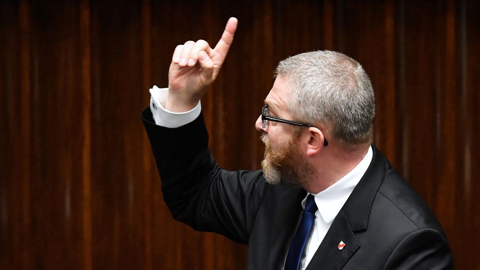 Grzegorz Braun ukarany za groźby wobec Niedzielskiego
