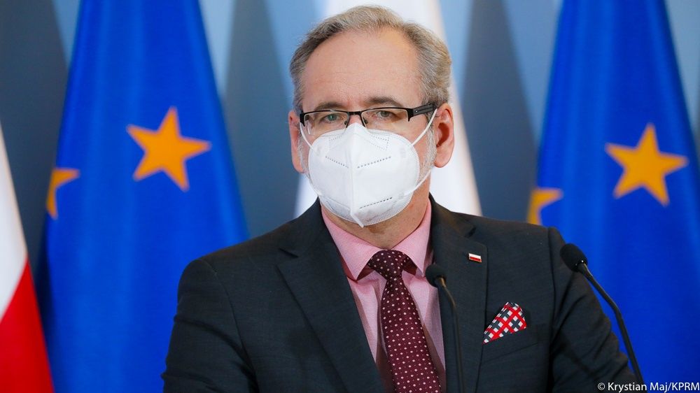 Adam Niedzielski: W Polsce mamy początek trzeciej fali koronawirusa