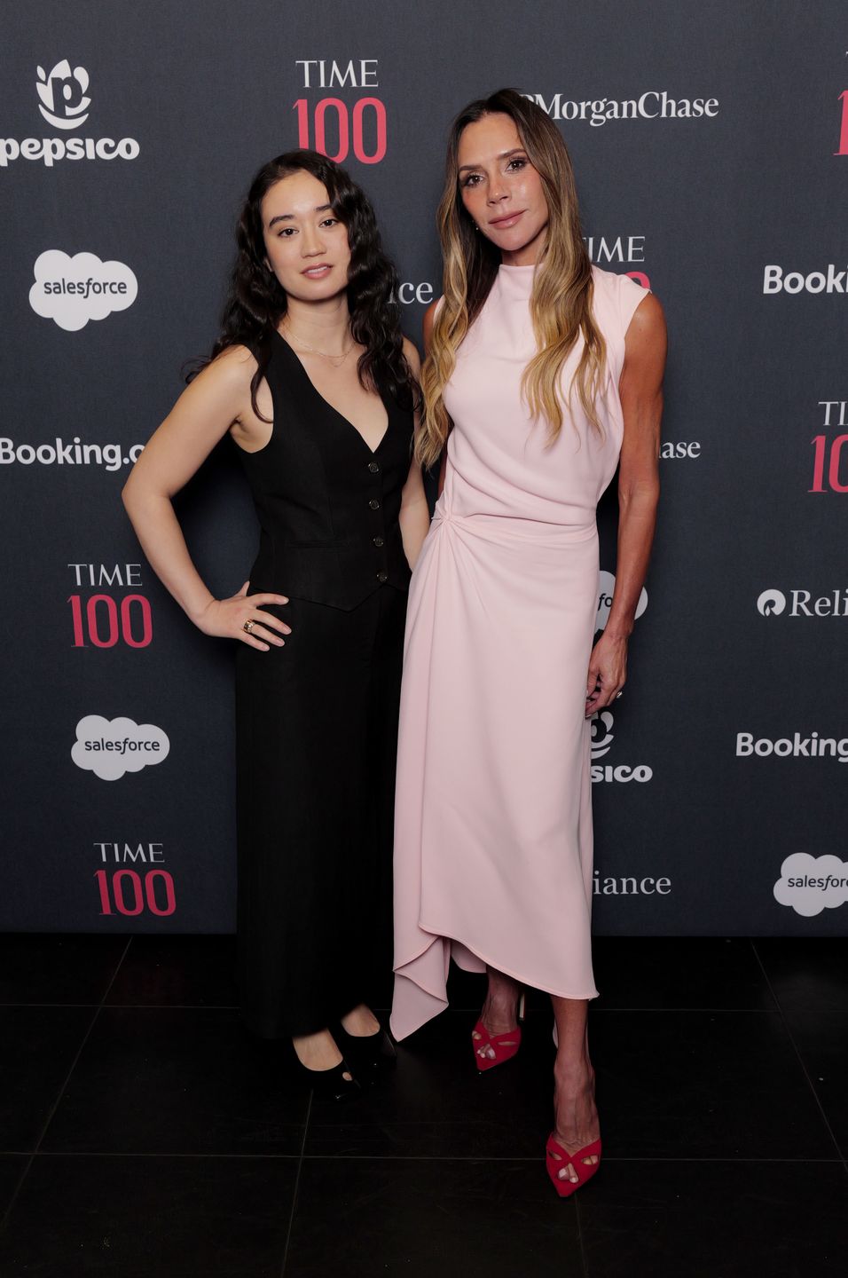 Długowłosa Victoria Beckham sfotografowana w Nowym Jorku