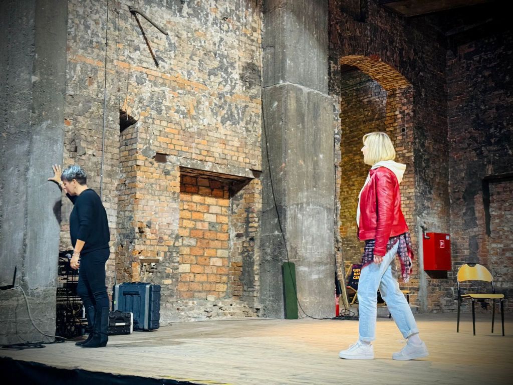 Sonia Prina (Gualtiero) i Dorota Szczepańska (Griselda) podczas prób w Gliwicach © Dorota Szczepańska