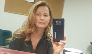 Bielizna i prześwity. Ewa Skibińska zbliża się do 60., ma świetną figurę. Internauci nie mają wątpliwości