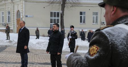 Tusk i Domański w Kijowie. Wiemy, na co liczą