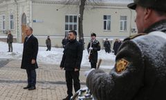 Tusk i Domański w Kijowie. Wiemy, na co liczą