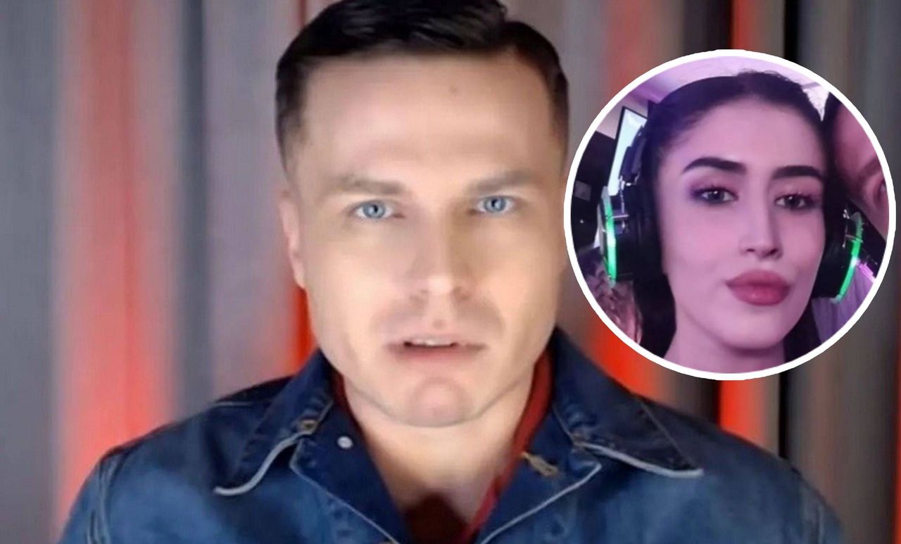 Rafał Olszak, nowy ekspert "Ślubu od pierwszego wejrzenia", pozuje z atrakcyjną nieznajomą