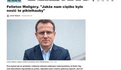 Wicenaczelny „Głosu Wielkopolskiego” drwi z „niemieckiej propagandy” w dzienniku
