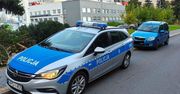 Biała Podlaska: Policyjna eskorta samochodu z nieprzytomnym mężczyzną