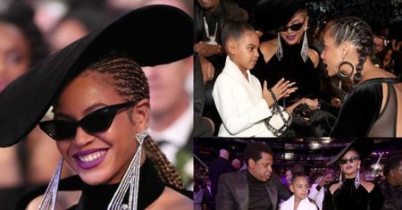 Beyonce, Jay-Z i 6-letnia Blue Ivy z torebką za 10 TYSIĘCY na gali Grammy (ZDJĘCIA)