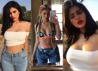 Kylie Jenner o powiększonym biuście: "Mam okres! Tak wtedy zmienia się moje ciało"