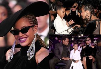 Beyonce, Jay-Z i 6-letnia Blue Ivy z torebką za 10 TYSIĘCY na gali Grammy (ZDJĘCIA)