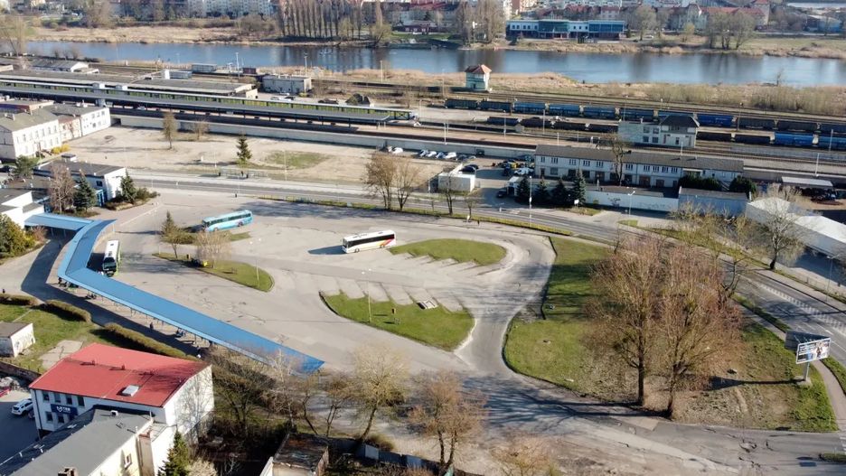 Centrum przesiadkowe w Gorzowie. 