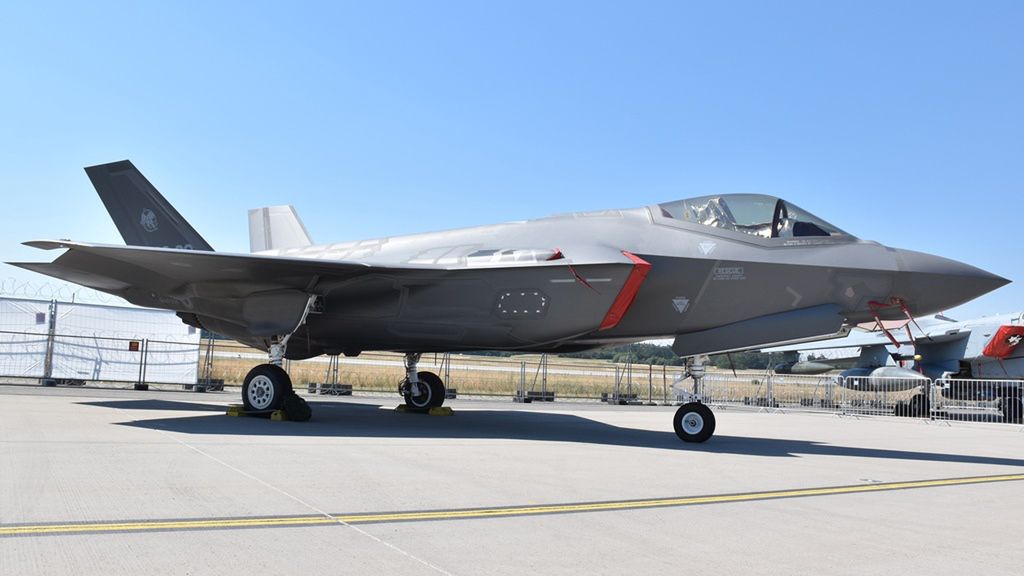 Myśliwiec F-35A Lightning II.