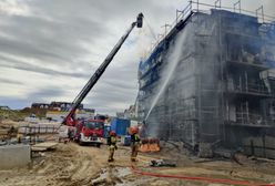 Pożar bloku w Gdańsku. Ewakuowano kilkadziesiąt osób