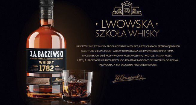 Whisky J.A. Baczewski w nowym opakowaniu