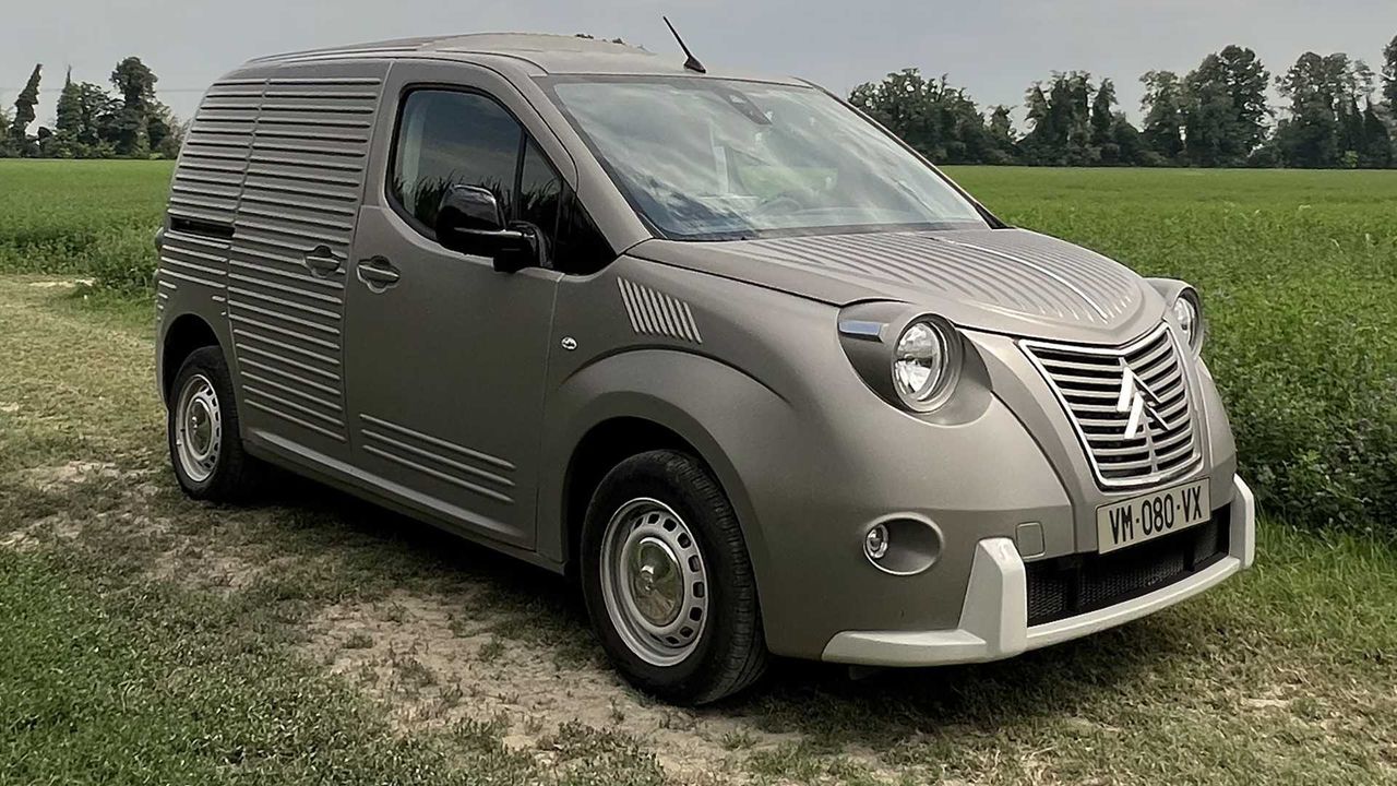 Citroën Berlingo 2CV Fourgonnette – współczesny kombivan dla fanów klasyki